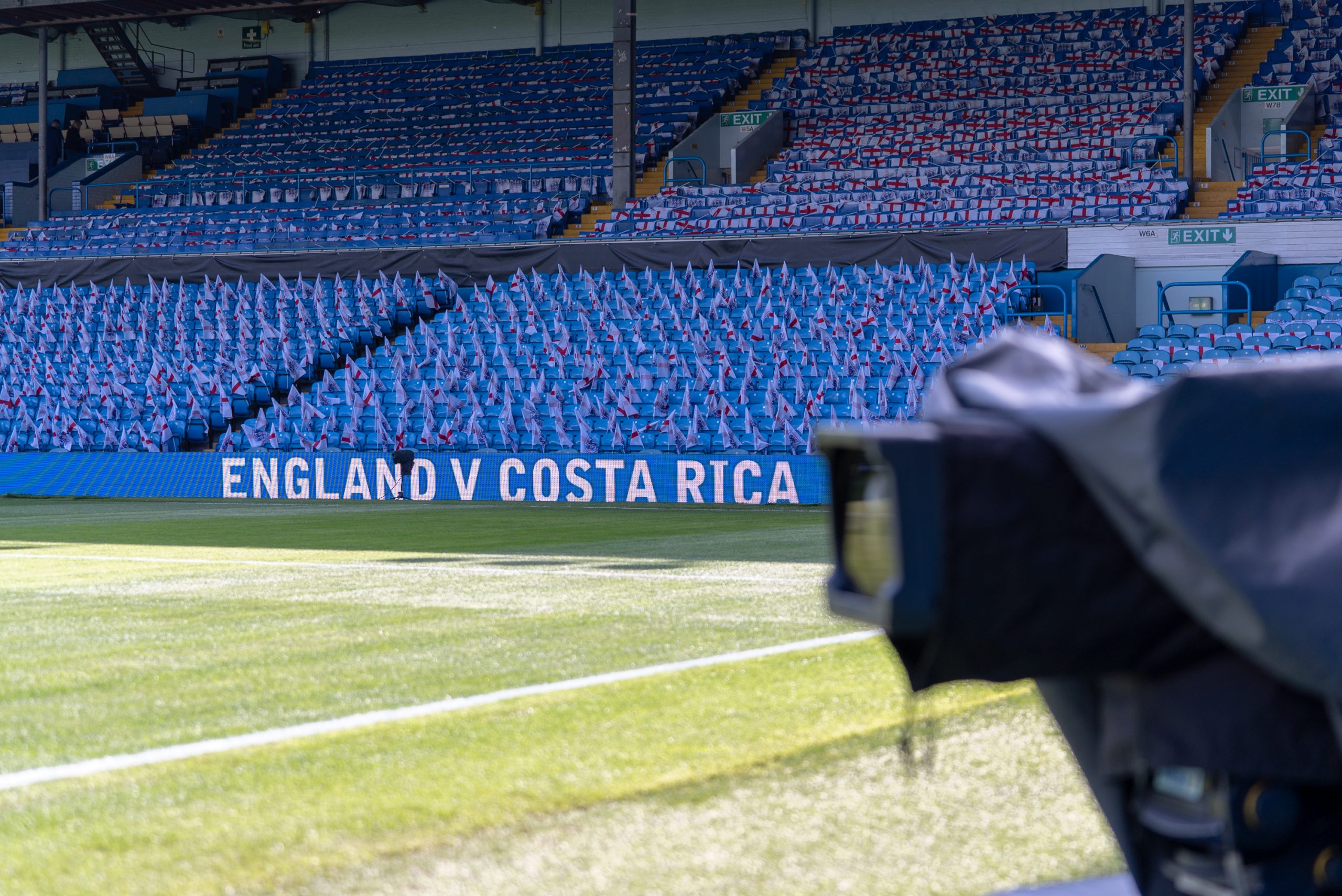ISG delivers a world first at England friendly international